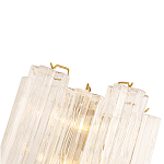 Бра с вертикальными стеклянными подвесками Hexagon Tube Light варинант исполнения - 4 | Loft Concept в Челябинске