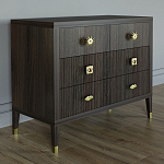 Бельевой Комод с 4 ящиками Elsa Dreams Walnut варинант исполнения - 1 | Loft Concept в Челябинске