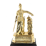 Часы настольные бронзовые из натурального камня Яшма Stone Clock варинант исполнения - 4 | Loft Concept в Челябинске