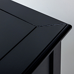 Черная тумба с выдвижным ящиком Monica варинант исполнения - 5 | Loft Concept в Челябинске