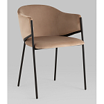 Стул Brace велюр капучино варинант исполнения - 1 | Loft Concept в Челябинске