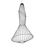 Подвесной светильник из металла Geometry of Beauty варинант исполнения - 2 | Loft Concept в Челябинске