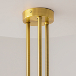 Люстра со стеклянными вставками Helios варинант исполнения - 5 | Loft Concept в Челябинске