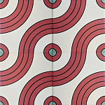 Дизайнерская плитка с узором Дорожки 2 варинант исполнения - 2 | Loft Concept в Челябинске