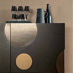 Дизайнерский комод с декором в виде круглых элементов на фасаде Matisse варинант исполнения - 3 | Loft Concept в Челябинске