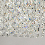 Потолочный светильник круглый с прозрачными подвесками Lunet варинант исполнения - 11 | Loft Concept в Челябинске