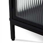 Сервант двухдверный с рифленым стеклом The Keeper варинант исполнения - 5 | Loft Concept в Челябинске