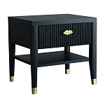 Прикроватная тумбочка с ящиком Elsa Dreams Black варинант исполнения - 6 | Loft Concept в Челябинске