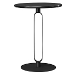 Кофейный столик черный круглый Graceful Base варинант исполнения - 3 | Loft Concept в Челябинске