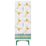 Тумба с зелеными ножками Tall Forest Ok варинант исполнения - 1 | Loft Concept в Челябинске