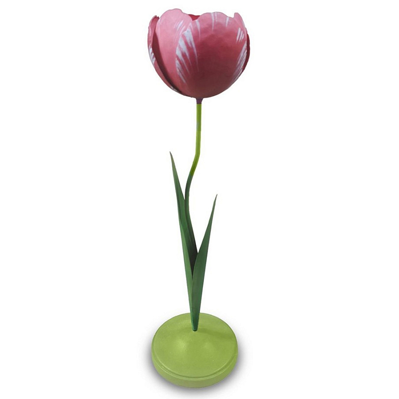 Подсвечник Candleholder Tulip Rem Red Зеленый Красный Подсвечник Candleholder Tulip Rem Red Зеленый Красный в Челябинске | Loft Concept