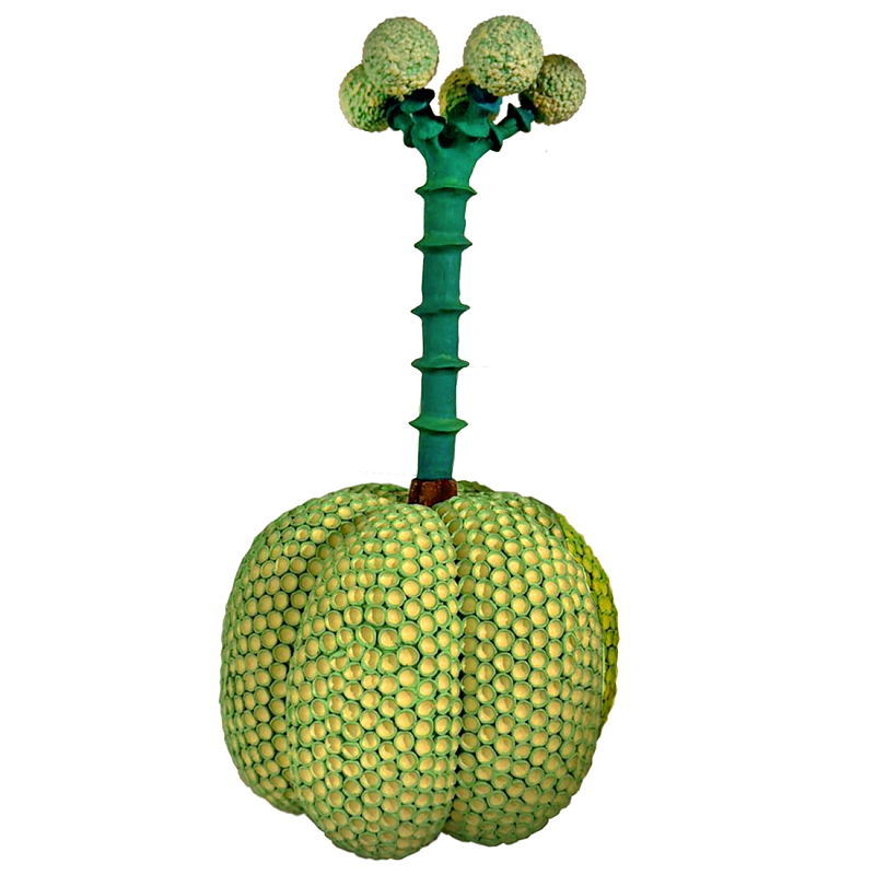 Статуэтка Зеленый тропический фрукт Pandora Tropical Light Green 69 Салатовый Мульти в Челябинске | Loft Concept 