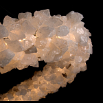 Люстра кольцевая из натурального горного хрусталя Harmonious Crystal Circles варинант исполнения - 3 | Loft Concept в Челябинске