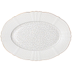 Обеденный сервиз белого цвета из фарфора на 6 персон 23 предмета Floral Charm варинант исполнения - 2 | Loft Concept в Челябинске