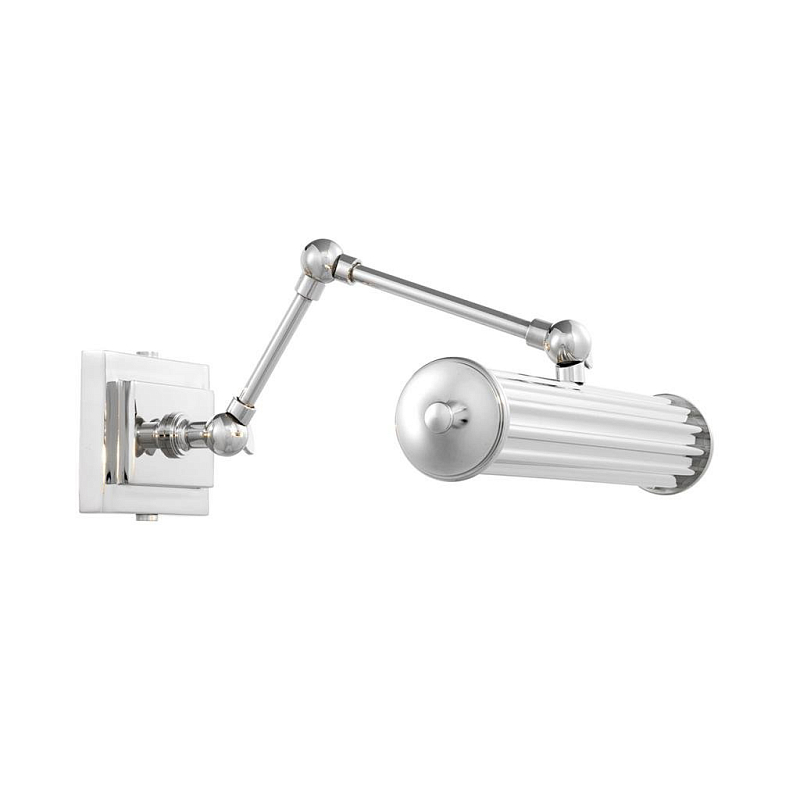 Бра Eichholtz Wall Lamp Luca S Nickel Никель Бра Eichholtz Wall Lamp Luca S Nickel Никель в Челябинске | Loft Concept