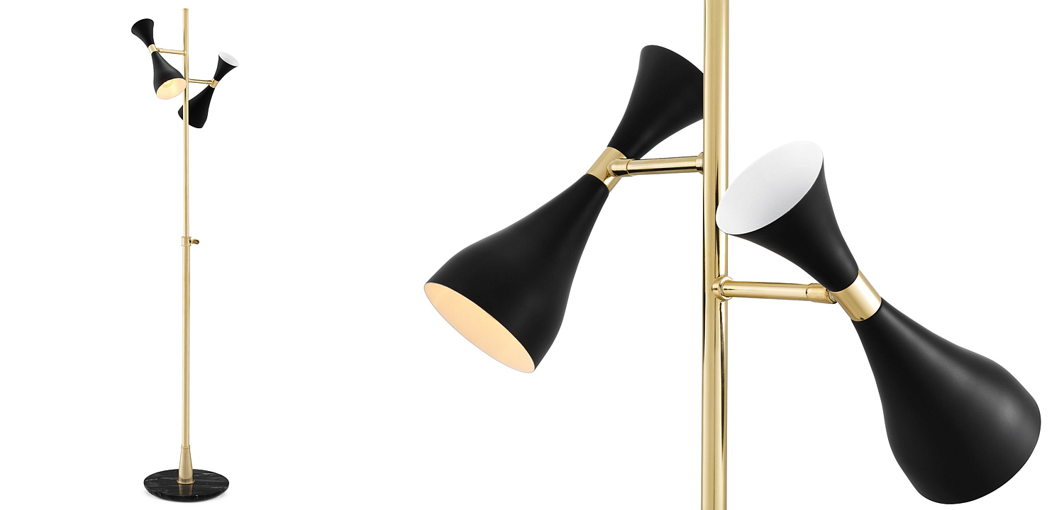 Торшер Eichholtz Floor Lamp Cordero Торшер Eichholtz Floor Lamp Cordero - Loft-Concept в Челябинске