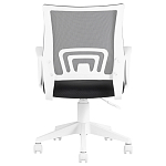 Офисное кресло с основанием из белого пластика Desk chairs Black варинант исполнения - 4 | Loft Concept в Челябинске