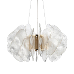 Люстра с декором в виде крупных рельефных лепестков 80 см Ethereal Bloom варинант исполнения - 1 | Loft Concept в Челябинске