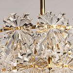 Люстра многоярусная с объемными прозрачными цветами Hanging Flowers варинант исполнения - 6 | Loft Concept в Челябинске