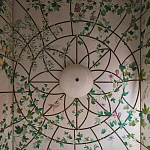 Обои ручная роспись Medici Standard colourway on white Williamsburg варинант исполнения - 3 | Loft Concept в Челябинске