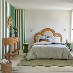 Консоль из плетеного ротанга с ящиками Armelle Rattan Console варинант исполнения - 6 | Loft Concept в Челябинске