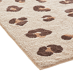 Ковер из хлопка с леопардовым принтом Soft Hugs варинант исполнения - 2 | Loft Concept в Челябинске