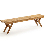 Деревянная скамья складная Jerome Wood Bench варинант исполнения - 1 | Loft Concept в Челябинске