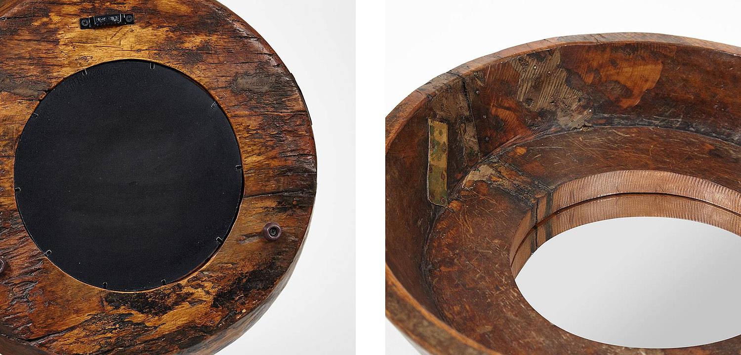 Зеркало Antique Indian Mango Wood Mirror Зеркало Antique Indian Mango Wood Mirror - Loft-Concept в Челябинске