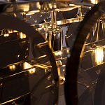 Люстра с круглыми стеклянными подвесками Cardiel Smok Glass Chandelier варинант исполнения - 4 | Loft Concept в Челябинске