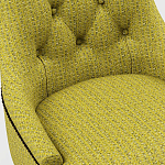 Мебельная ткань Шенилл горчичный цвет 142 см T4-62 варинант исполнения - 11 | Loft Concept в Челябинске