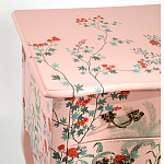 Комод розовый с росписью Цветы L.XV CHEST OF DRAWERS Flowers варинант исполнения - 4 | Loft Concept в Челябинске