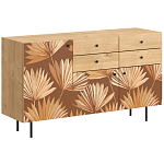 Буфет с принтом на дверцах Elise Cupboard варинант исполнения - 5 | Loft Concept в Челябинске