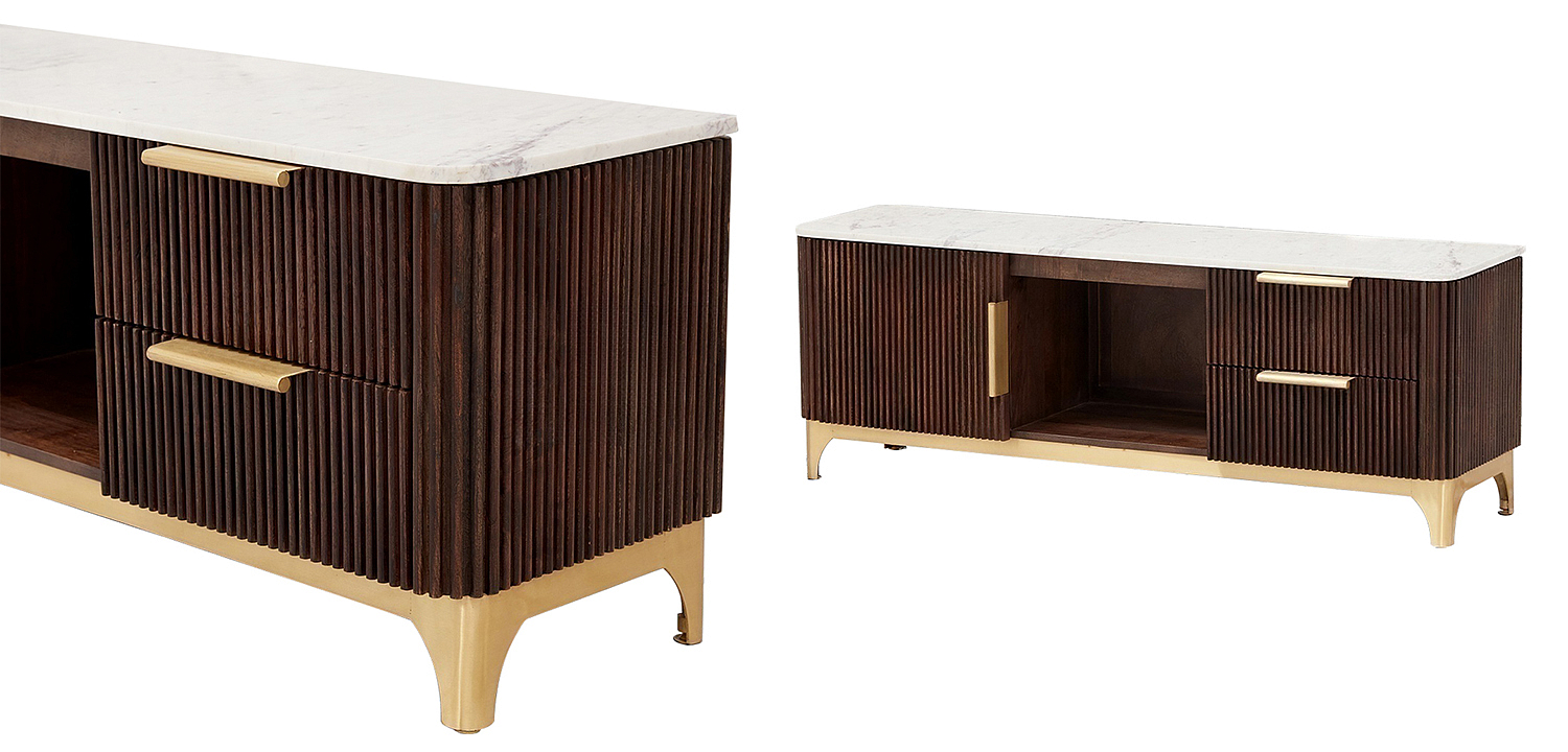 ТВ-тумба Baier Wood TV Stand ТВ-тумба Baier Wood TV Stand - Loft-Concept в Челябинске