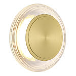 Бра круглое золото/прозрачный Plumpness LED 7 варинант исполнения - 1 | Loft Concept в Челябинске