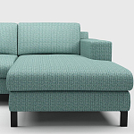 Мебельная ткань Шенилл бирюзовый цвет 142 см T4-61 варинант исполнения - 6 | Loft Concept в Челябинске