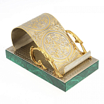 Подставка для телефона из натурального камня малахит Natural Stone Stand варинант исполнения - 1 | Loft Concept в Челябинске