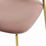 Стул Singer Chair без подлокотников Розовый Велюр варинант исполнения - 7 | Loft Concept в Челябинске