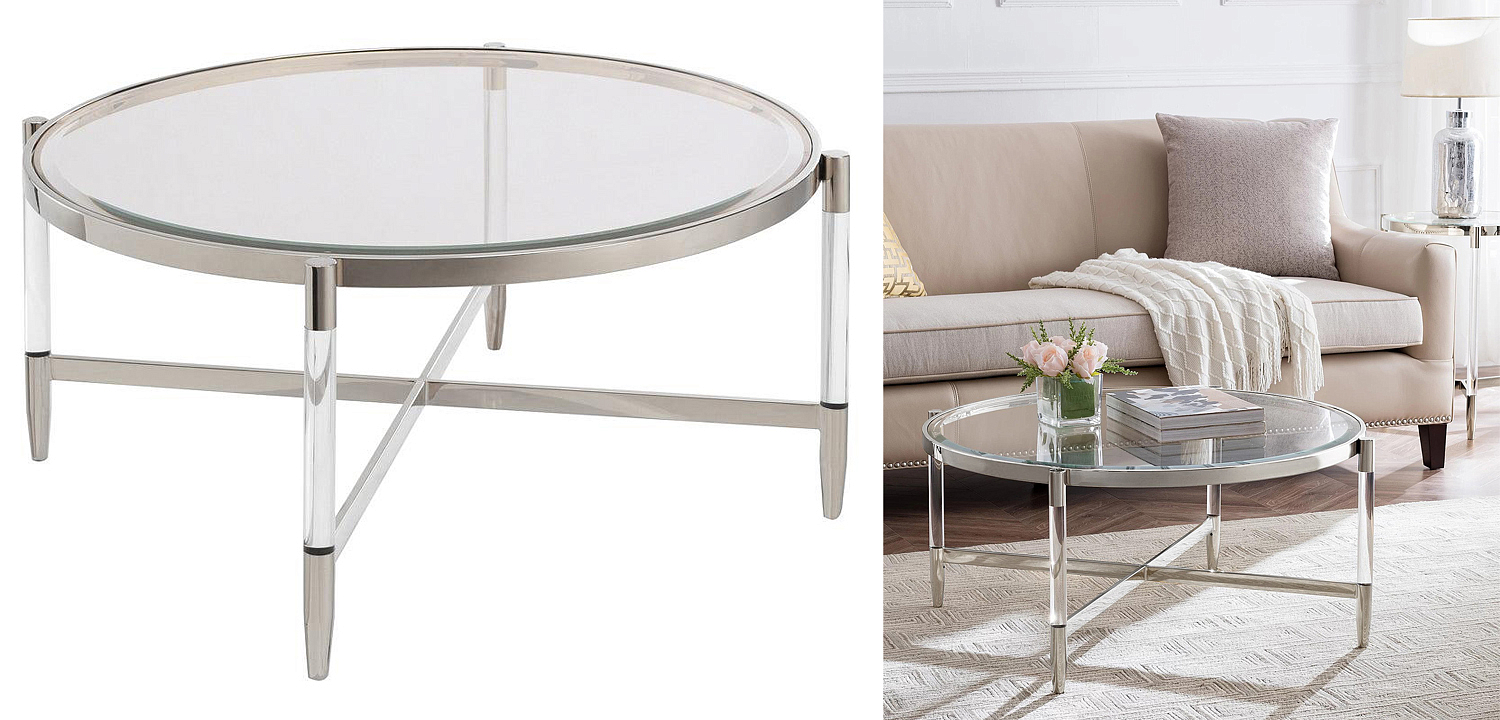 Кофейный стол Existential Silver Coffee Table Кофейный стол Existential Silver Coffee Table - Loft-Concept в Челябинске