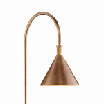 Торшер с конусовидным абажуром на каменном основании Attention варинант исполнения - 1 | Loft Concept в Челябинске