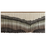 Пейзаж из нитей Макраме Wall decor Black and White Landscape варинант исполнения - 6 | Loft Concept в Челябинске