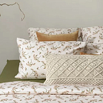 Чехол на подушку с макраме бежевого цвета Macrame варинант исполнения - 6 | Loft Concept в Челябинске