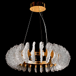 Люстра круглая с фактурными элементами в виде ракушек Inspired Sea варинант исполнения - 2 | Loft Concept в Челябинске