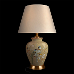 Настольная лампа бежевая с изображением птиц Slip Away варинант исполнения - 8 | Loft Concept в Челябинске