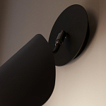 Бра с поворотным плафоном Aracea Black Wall Lamp варинант исполнения - 13 | Loft Concept в Челябинске