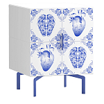 Тумба белая Short Rblue варинант исполнения - 1 | Loft Concept в Челябинске