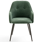 Кресло обеденное на металлических ножках Mazzi Chair варинант исполнения - 5 | Loft Concept в Челябинске