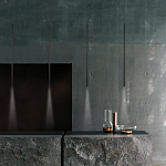 Подвсеной светильник светодиодный металлический цилиндрической формы Высота 50см Trumpet tube варинант исполнения - 5 | Loft Concept в Челябинске