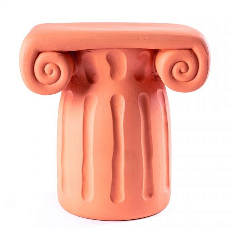 Приставной столик Seletti Capitello Терракотовый Приставной столик Seletti Capitello Терракотовый в Челябинске | Loft Concept