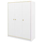 Шкаф белый четырёхдверный для одежды Antique Order варинант исполнения - 2 | Loft Concept в Челябинске