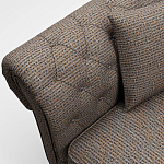 Мебельная ткань Шенилл коричневый цвет 142 см T4-55 варинант исполнения - 9 | Loft Concept в Челябинске